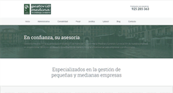Desktop Screenshot of gestoria-medina.com